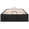vidaXL Ottoman Bed Frame Black