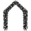 vidaXL Garland Black PVC Extra Long Artificial Christmas Garland Other