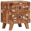 vidaXL Bedside Cabinet Multicolour Solid reclaimed wood Small
