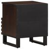vidaXL Bedside Cabinet Set of 2 Brown