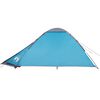 vidaXL Camping Tent Dome 4-Person Blue Waterproof