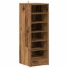 vidaXL Shoe Cabinet Old Wood Engineered Wood Compact Shoe Cabinet
