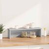 vidaXL Kitchen Rack Stackable Grey Sonoma 23.6x5.9x6.3" Engineered Wood