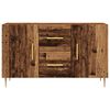 vidaXL Sideboard Old wood Engineered wood, Metal Standard Sideboard