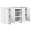 vidaXL Sideboard White 120 x 41 x 75 cm Engineered wood