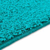 vidaXL Anti-slip Bath Mat Turquoise 27.6" x 47.2" PP