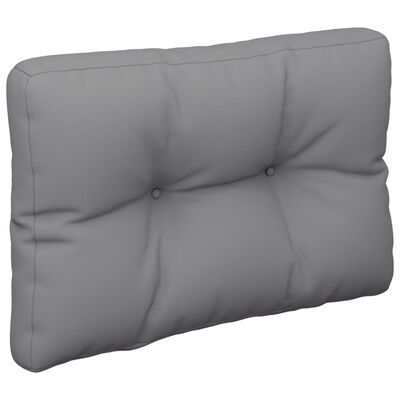 vidaXL Pallet Cushion Gray 23.6"x15.7"x4.7" Fabric