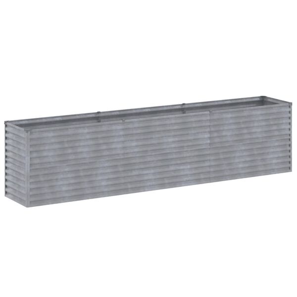 vidaXL Garden Raised Bed Rusty Corten Steel Large Decorative Inlays