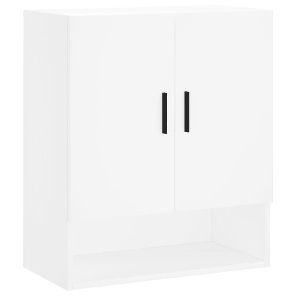 vidaXL Wall Cabinet White Engineered wood Compact Wall Cabinet