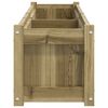 vidaXL Garden Planter Pine Wood Treated Pine Wood 59.1 in