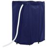 vidaXL Water Tank Blue PVC Large Collapsible Water Tank Cylindrical