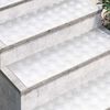 vidaXL Stair Tread Rectangular 4 pcs Silver 35.43 x 11.81 in Aluminium