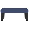 vidaXL Bench Blue 27.56 x 11.81 x 11.81 in Fabric