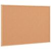vidaXL Cork Board with Solid Pine Wood Frame 31.5x21.7"
