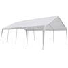 vidaXL Marquee White Steel Large Collapsible Party Tent Rectangular