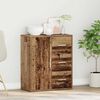 vidaXL Sideboard Old Wood 23.62 x 12.20 x 27.56 in Engineered Wood