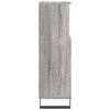 vidaXL Bathroom Cabinet Grey Sonoma Engineered wood Medium