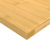 vidaXL Wall Shelf Bamboo Bamboo with varnish finish 39.4 in long