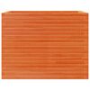 vidaXL Garden Planter Wax Brown Vacuum pressure treated solid pine wood