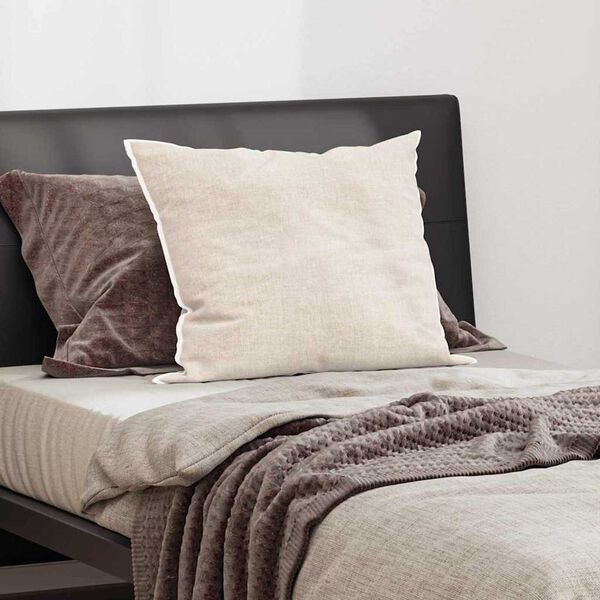 vidaXL Pillow with Pillow White 19.69 x 27.56 in Feather