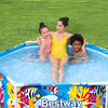 Bestway Swimming Pool Multicolor PVC, steel 72 in diameter Durable