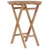vidaXL Garden Dining Set Teak Solid teak wood Foldable Garden Dining Set