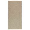 vidaXL Rug Beige 100% Polypropylene 39.4 x 78.7 in UV-resistant Rug
