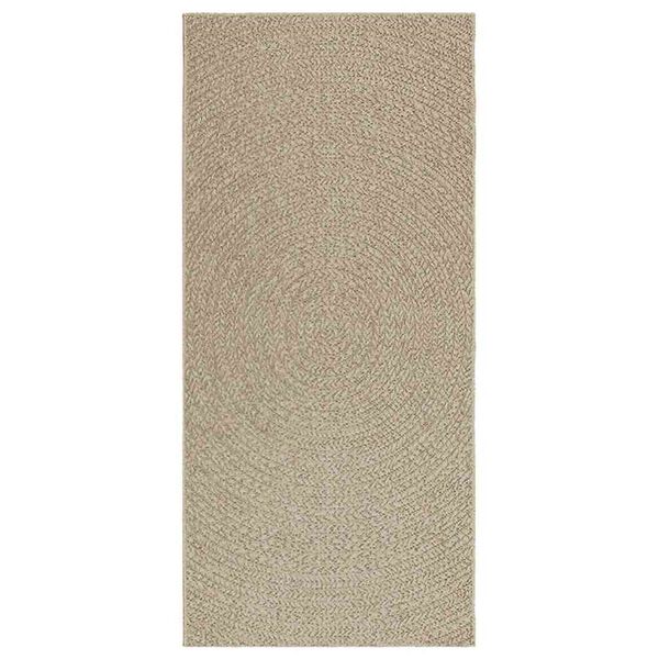vidaXL Rug Beige 100% Polypropylene 39.4 x 78.7 in UV-resistant Rug
