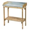 Nature Planting Table Pine Pine wood Medium Potting Table Rectangular