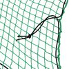 vidaXL Trailer Net with Elastic Rope Green 8.2x4.9' PP