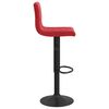 vidaXL Bar Stool Set of 2 Wine red
