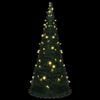 vidaXL Pop-up Christmas Tree Green PVC 7 ft Collapsible