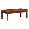 vidaXL Coffee Table Honey-Colored Solid Acacia Wood 43.3 x 23.6 x 15.7 in