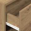 vidaXL Cabinet Artisan Oak Engineered Wood 23.6x12.2x15.7 in Stackable