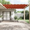 vidaXL Vertical Awning Terracotta Oxford Fabric 23.6 x 315.0 in