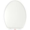 vidaXL Soft-close Toilet Seat with Quick-release Design White