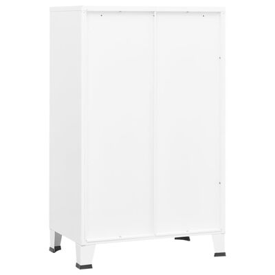 White wardrobe with sliding doors (two panels)