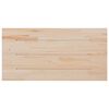 vidaXL Table Top Natural Wood Solid Pine Wood 39.4 x 23.6 in