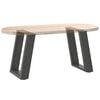 vidaXL Coffee Table Leg Anthracite Powder-Coated Steel