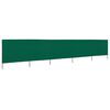 vidaXL Wind Screen Green Non-woven fabric 236.2 x 47.2 in Foldable