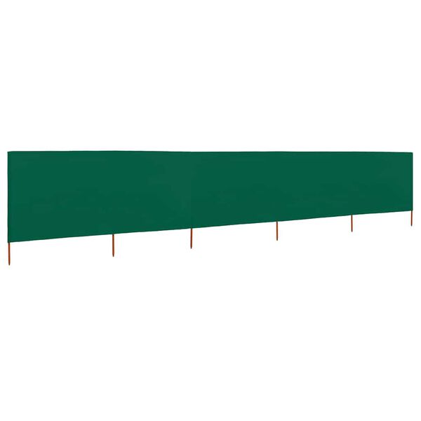 vidaXL Wind Screen Green Non-woven fabric 236.2 x 47.2 in Foldable