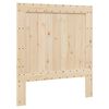 vidaXL Bed Frame Pine Solid Pine Wood Twin Sturdy Bed Frame