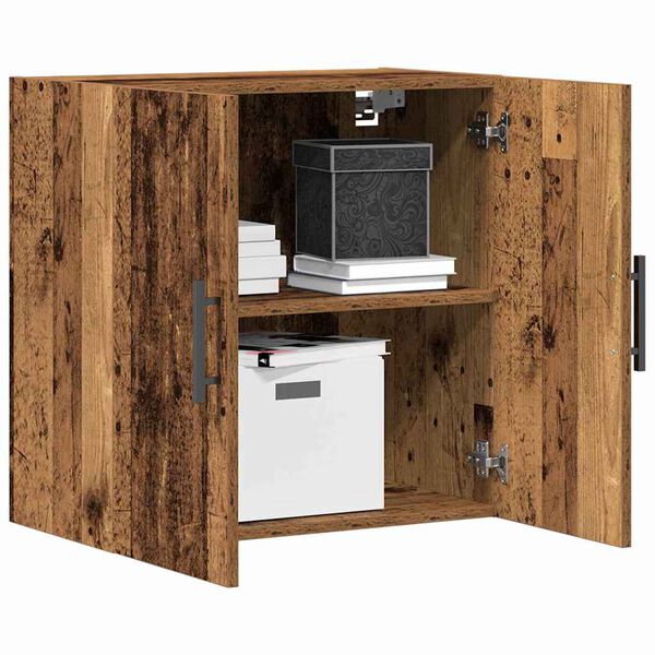 vidaXL Wall Cabinet Old wood 60 x 31 x 60 cm Engineered wood