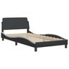 vidaXL Bed Frame Black and White