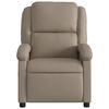 vidaXL Massage Recliner Chair Cappuccino