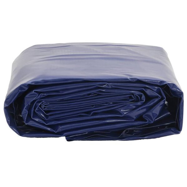 vidaXL Tarpaulin Blue 4.9x32.8' 7.11 oz/ft²