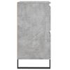 vidaXL Sideboard Concrete grey Engineered wood Medium Sideboard