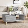 vidaXL Coffee Table Gray Sonoma Engineered wood 35.4x19.7x14.4 in