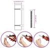 vidaXL Cabinet Handle Set of 20 Black