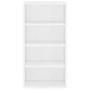 vidaXL Side Cabinet White Solid pine wood, engineered wood Compact
